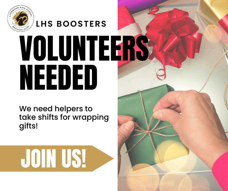 Gift Wrap Volunteers&nbsp;Needed!